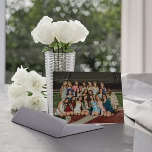 Holiday Card — Custom Group Photo Greeting Card (One-Sided)