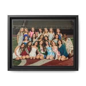 Framed Matte Canvas Photo Print — Custom Multi-Color Group Portrait