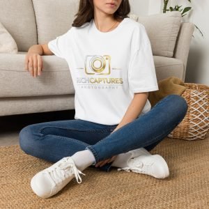 Photography Logo T‑Shirt — "Rich Captures" Camera Graphic